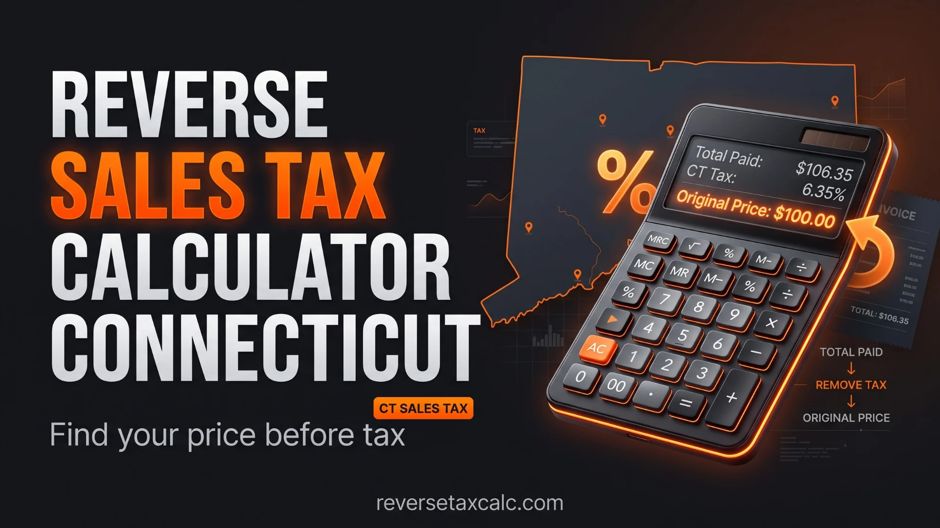 Reverse Sales Tax Calculator Connecticut