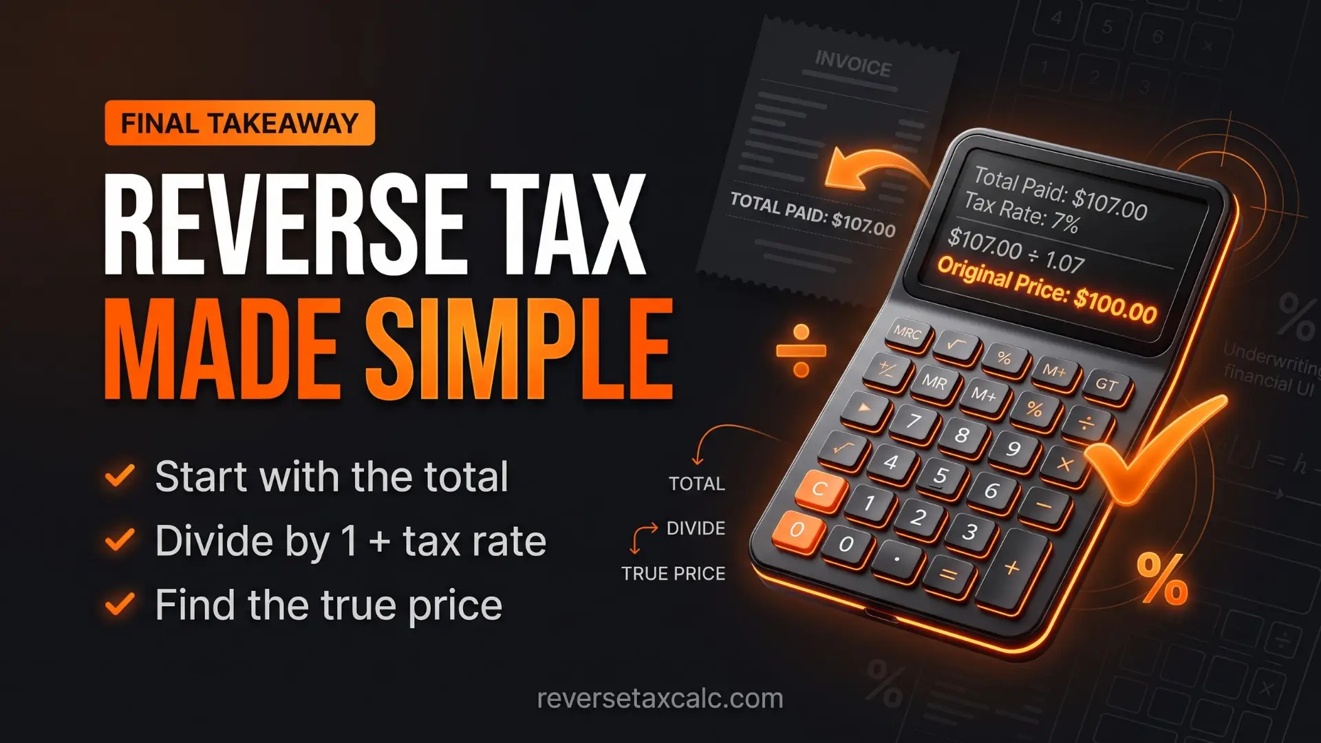 Reverse Sales Tax Made Simple